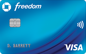 chase freedom credit card art