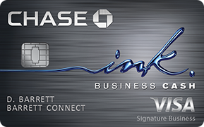 chase ink business cash credit card art