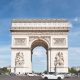 the arc de triomphe in Paris