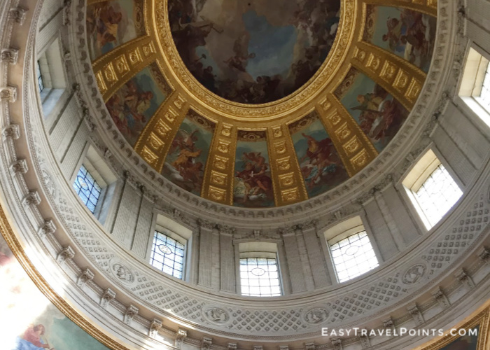 interior dome of the Paris Pantheon