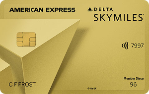 Delta American Express Gold Card Art