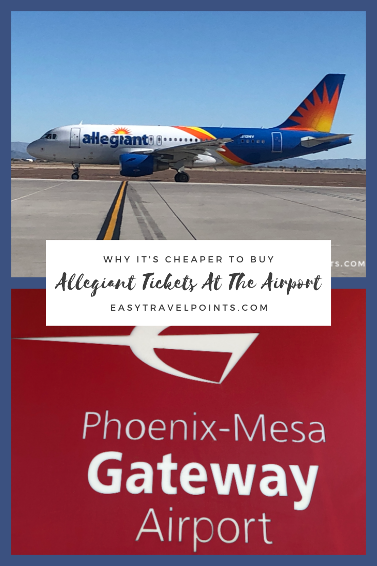 Allegiant Air tickets are cheaper when you buy them at the airport. I'm going to show you why that is and how you can save $36 per person roundtrip on every flight. #allegiantair #allegiantairtips #tipsforflyingallegiant #howtosavemoneyonallegianttickets #allegiantairlines