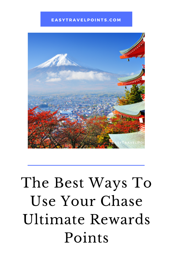The Chase Ultimate Rewards program is one of the best out there.  I think they have so much value and flexibility, it's impossible to have too many of them. With so many great ways to use them, it can be tough to narrow it down.  Here are what I think are some of the best ways to use your Ultimate Rewards points. #waystouseultimaterewardspoints #bestwaystoredeemulimaterewards #chaseultimaterewards #howtoredeemyourcreditcardpoints #bestpointredemptions