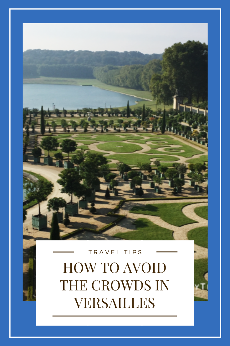The Palace of Versailles is the 2nd most visited site in all of France.  These tips will help you avoid the crowds and make your trip to Versailles even more enjoyable. From trains to tickets, this visitor's guide has it all. #visitingversaillesfromparis #tipsforvisitingversailles #palaceofversailles #francetravel #besttipsforvisitingpalaceofversailles