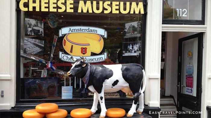 entrance to the Amsterdam Cheese museum