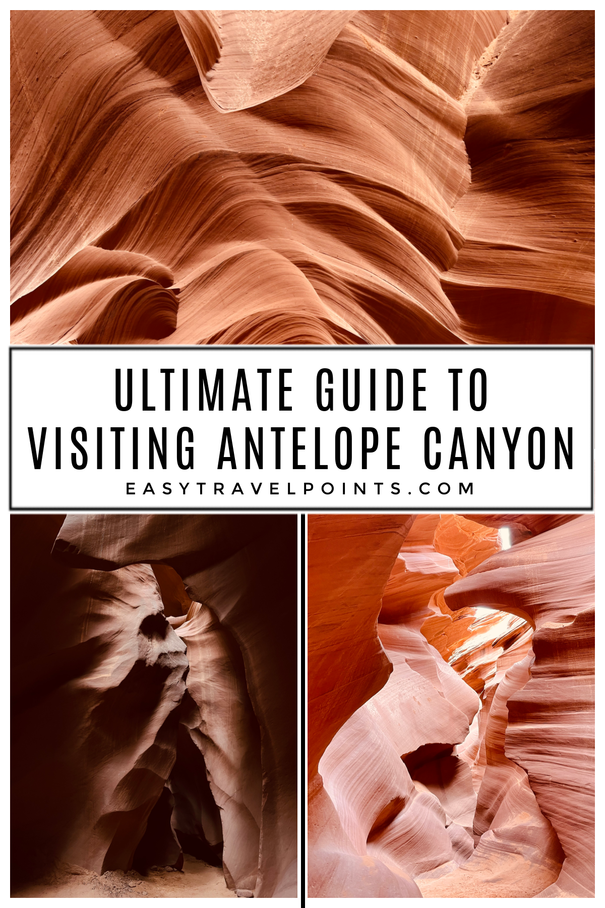 This guide will show you how to plan the perfect trip to Antelope Canyon in Page, Arizona. From how to book your tour, to where you can stay and how to save money doing it all. Antelope canyon is perfect for families, couples and solo travelers. It's a bucket list location that you'll never forget.