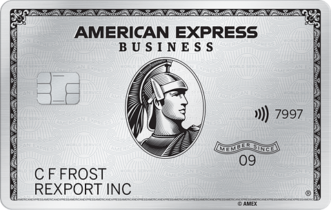 amex business platinum credit card art