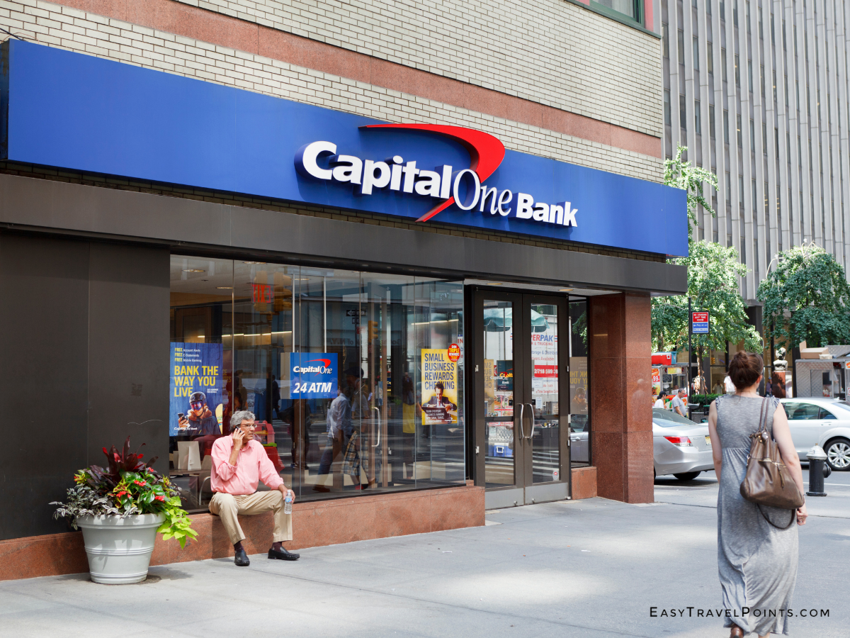 Capital One branch store front